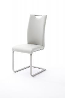 Moderní jídelní židle PAULO ekokůže Barva: bílá,