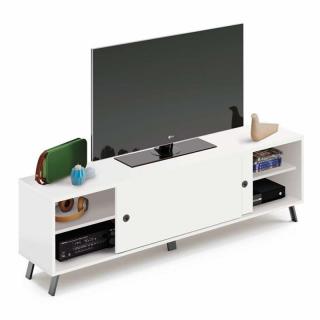 TV stolek KAMET; 4 varianty Barva: bílá