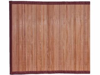 Košíkárna Rohož bambusová s textilií 70x200 cm hnědá