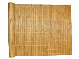 Košíkárna Rohož bambusová za postel silná 150x300 cm ořech