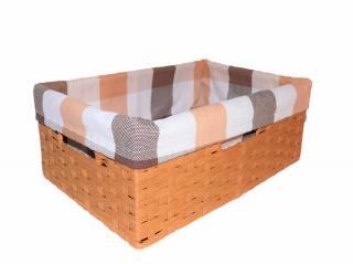 Košíkárna Úložný box 36x24 cm světle hnědý