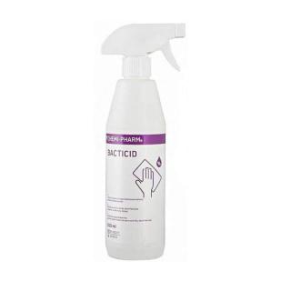 CHEMI-PHARM, BACTICID AF, spray 500 ml (Rychlý dezinfekční přípravek na zdravotnické prostředky a povrchy na bázi alkoholu)