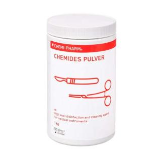 CHEMI-PHARM, CHEMIDES PULVER 1kg (Práškový dezinfekční přípravek určený k dezinfekci nástrojů, endoskopů a pomůcek)
