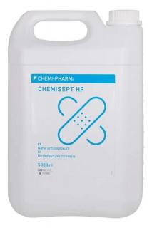 CHEMI-PHARM, CHEMISEPT HF, 5l kanystr (Tekutý alkoholový dezinfekční přípravek na bázi kombinace alkoholu a chlorhexidinu)