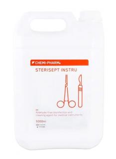 CHEMI-PHARM, STERISEPT INSTRU, 5l (STERISEPT INSTRU je určen k ruční dezinfekci a dezinfekčnímu předčištění všech termostabilních a termolabilních lékařských nástrojů.)