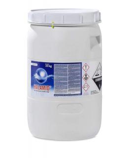 halamid® 25 kg, sud (Produkt, známý pod názvem Chloramin-T, je účinný dezinfekční prášek pro profesionální sektor i pro řadové občany. Vhodný k dezinfekci veškerých ploch a povrchů s prokázanou účinností proti bakteriím a virům.)