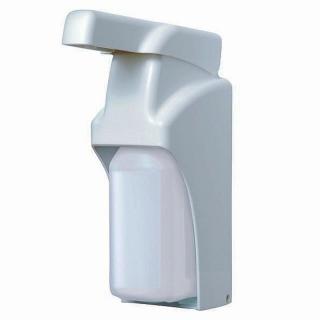 Nástěnný dávkovač SM 2 pákový univerzální 500ml/1litr (Pro aplikaci dezinfekčních prostředků Schulke na ruce, mycích a ošetřujících mlék. )