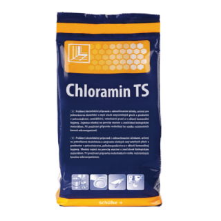 schülke chloramin TS 1 kg (Univerzální práškový dezinfekční přípravek s odmašťujícími účinky na bázi aktivního chlóru)