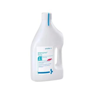 schülke gigazyme X-tra, 2 l (Tekutý enzymatický mycí přípravek s dezinfekčními účinky, vhodný pro manuální čistění a dezinfekci endoskopů a chirurgických nástrojů.)