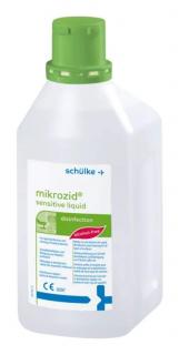 schülke mikrozid sensitive liquid, 1l (Přípravek určený k okamžitému použití pro čištění a dezinfekci zdravotnických prostředků.)