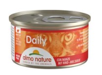 Almo Nature Daily Menu cat konz. kousky-hovězí 85g