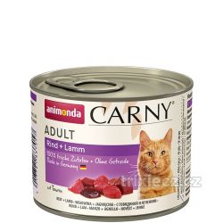 ANIMONDA konzerva CARNY Adult - hovězí, jehněčí 200g