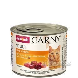 ANIMONDA konzerva CARNY Adult - hovězí, kuřecí 200g