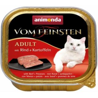 ANIMONDA paštika MENUE - hovězí + brambory pro kočky100g