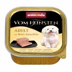 ANIMONDA paštika MENUE - hovězí, brambory pro psy 150g