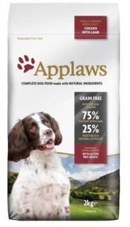Applaws Dog Dry Adult S&amp;M Breed Chicken &amp; Lamb 2 kg