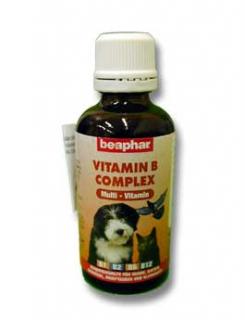Beaphar Vitamin B Complex pes,kočka,ptáci 50ml