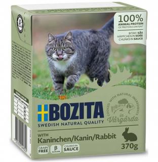 Bozita cat chunks in gravy with rabbit 370g