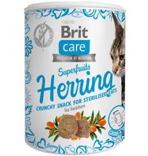 Brit Care Cat Snack Superfruits Herring 100 g