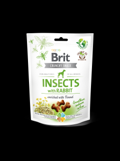 Brit Care Dog Crunchy Crack. Insec. Rabbit Fennel 200g