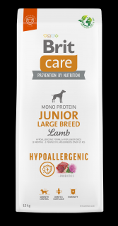 Brit Care Dog Hypoallergenic Junior Large Breed Lamb12 kg