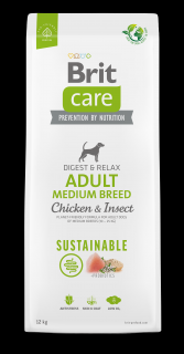 Brit Care Dog Sustainable Adult Medium Breed 3 kg