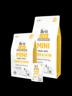 Brit Care Mini Dog Hair &amp; Skin 7 kg