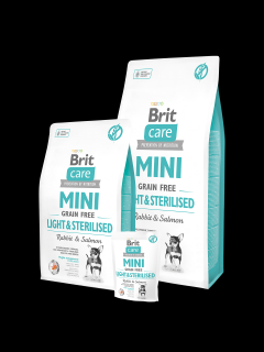 Brit Care Mini Dog Light &amp; Sterilized 0,4 kg