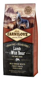 Brit Carnilove Dog Lamb &amp; Wild Boar 1,5kg