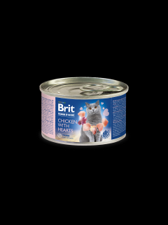 Brit Premium Cat by Nature konz Chicken&amp;Hearts 200g