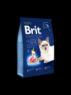 Brit Premium Cat by Nature Sterilized Lamb 1,5kg