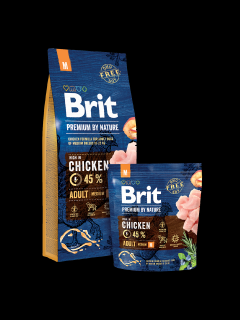 Brit Premium Dog by Nature Adult M 3kg