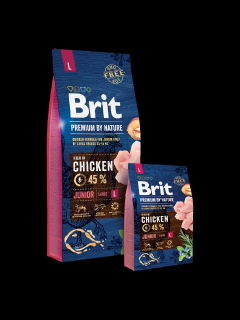 Brit Premium Dog by Nature Junior L 3kg