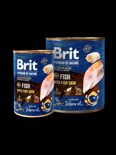Brit Premium Dog by Nature konz Fish &amp; Fish Skin 400g