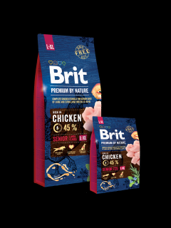 Brit Premium Dog by Nature Senior L+XL 3kg