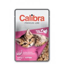 Calibra Cat kapsa Premium Kitten Turkey &amp; Chicken 100g