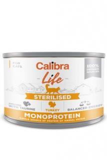 Calibra Cat Life  konz.Sterilised Turkey 200g