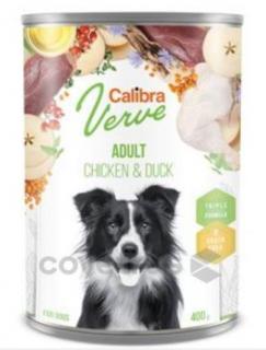 Calibra Dog Verve konz.GF Adult Chicken&amp;Duck 400g
