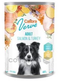 Calibra Dog Verve konz.GF Adult Salmon&amp;Turkey 400g