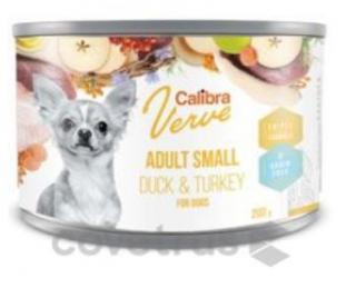 Calibra Dog Verve konz.GF Adult Small Duck&amp;Turkey 200g