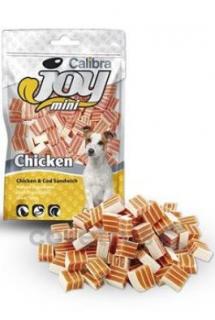 Calibra Joy Dog Mini Chicken &amp; Cod Sandwich 70g NEW