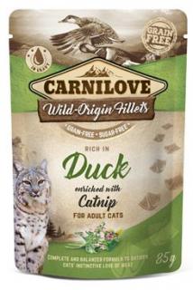 Carnilove Cat Pouch Duck Enriched &amp; Catnip 85g