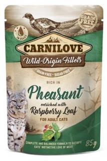 Carnilove Cat Pouch Pheasant &amp; Raspberry Leaves 85g