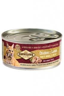 Carnilove Cat WMM konz. Adult Chicken &amp; Lamb 100 g