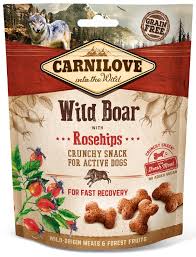 Carnilove Dog Crunchy Snack Wild Boar&amp;Rosehips 200g