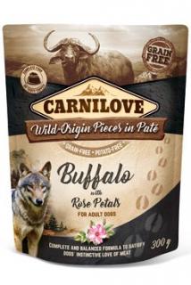 Carnilove Dog Pouch Paté Buffalo &amp; Rose Petals 300g