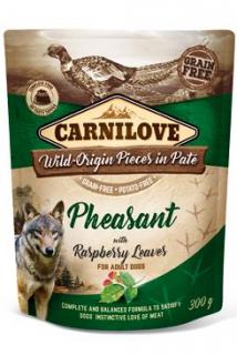 Carnilove Dog Pouch Paté Pheasant &amp; Raspberry 300g