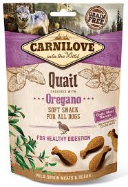 Carnilove Dog Semi Moist Snack Quail&amp;Oregano 200g