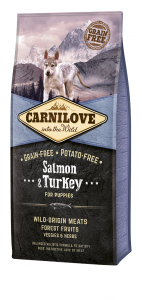 Carnilove Salmon &amp; Turkey for Puppies 1,5kg