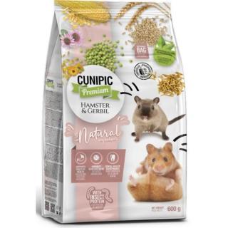 Cunipic Premium Hamster &amp; Gerbil - křeček &amp; pískomil 600 g